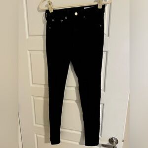 Rag & bone skinny high waisted jeans